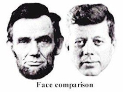 Lincoln-Kennedy face comparison