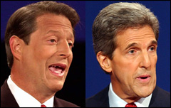 Al Gore and John Kerry