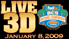 BCS National Championship in Live 3D