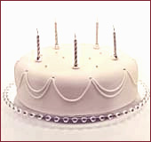 marzipan birthday cake
