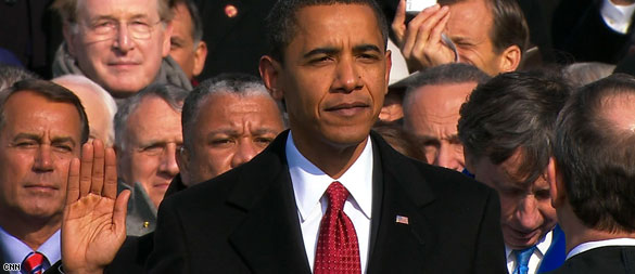 Barack Obama's inauguration (CNN)